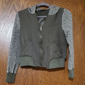 Maurices hunt Green Bomber Jacket